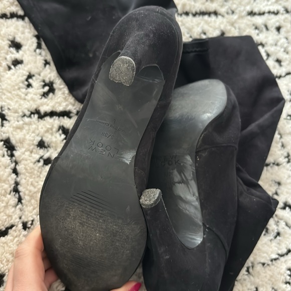 New look faux suede knee high boots - Picture 3 of 3